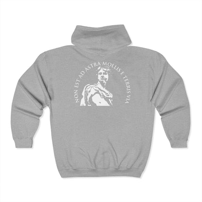 Sudadera con capucha "Non Est Ad Astra Mollis e Terris Via"